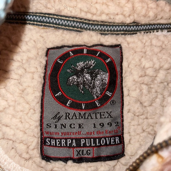 ramatex sherpa pullover